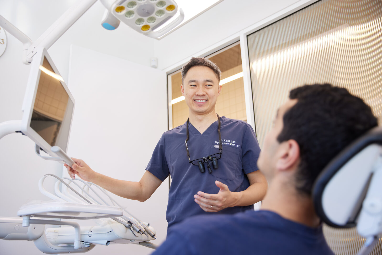 Dental scan — replacing an old bridge